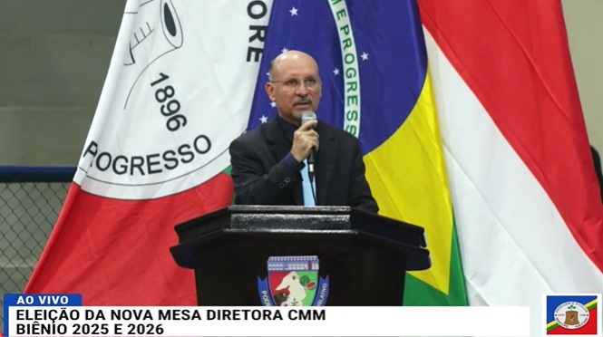 Yuri Reis é eleito novo presidente da Câmara de Manicoré